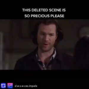 Shoshannah Stern Instagram - Don’t know how I managed to totally forget that we did this. Thanks #SPNFamily & @d.w.s.w.cas.impala for reminding me! 😂