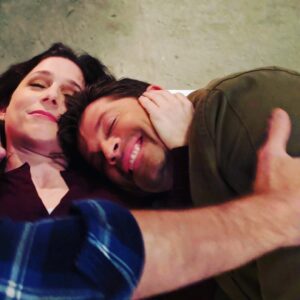Shoshannah Stern Instagram - Only @misha could turn a joke into something beautiful. Considering we are already legally married to other people, all items in our wedding registry will go to families in need via @lydiaplace. Link in bio. We truly are #blessed🙏 #mishannah
