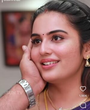 Shreegopika Chandran Instagram - A journey with beautiful memories 💕
It’s time to thank all the audience of Anbevaa for the love and support. Kanmani was one of my favourite character and it’s very close to my heart. Once again thanking all my lovely audience for your ANBE 💕

@suntv @saregamatvshows_ @brvssk