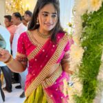 Shruthi Selvam Instagram – Best friend’s wedding🙈🤍 #latepost 
.
#shruthiselvam #katchisera #bestfriendwedding #wedding