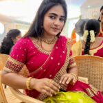 Shruthi Selvam Instagram – Best friendâs weddingđđ¤ #latepost
.
#shruthiselvam #katchisera #bestfriendwedding #wedding