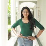 Shruti Reddy Instagram - 💚✨ 📸: @deepak_durai_photography Retoucher: @ashishsom @manassompurapix Makeup & hair: @deepasalomi Managed by: @mahendrababu2590 @thanga_18