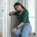 Shruti Reddy Instagram - 💚✨ 📸: @deepak_durai_photography Retoucher: @ashishsom @manassompurapix Makeup & hair: @deepasalomi Managed by: @mahendrababu2590 @thanga_18
