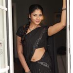 Shruti Reddy Instagram - “Black is the color of my love for you, for it is endless and never fades.” 🖤♥️ 📸: @deepak_durai_photography Retoucher: @ashishsom @manassompurapix Makeup & hair: @deepasalomi Managed by: @thanga_18 @mahendrababu2590