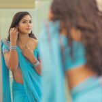 Shruti Reddy Instagram - 🩵✨ 📸: @shiva.stills Retoucher: @ashishsom @manassompurapix Makeup: @komaljoshi_official Hair: @ramanababu660 Managed by: @mahendrababu2590 @thanga_18