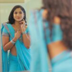 Shruti Reddy Instagram - “Mirror: ‘You look cute today.’ 🩵✨