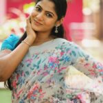 Shruti Reddy Instagram - Loving this graceful saree 🤍💗🦋 Outfit: @manmaduraaboutique Photography: @pariaarclicks Photography Asst: @mathialagan788 Makeup & hair: @mmamakeupartistry Managed by: @mahendrababu2590 @thanga_18