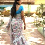 Shruti Reddy Instagram - Loving this graceful saree 🤍💗🦋 Outfit: @manmaduraaboutique Photography: @pariaarclicks Photography Asst: @mathialagan788 Makeup & hair: @mmamakeupartistry Managed by: @mahendrababu2590 @thanga_18