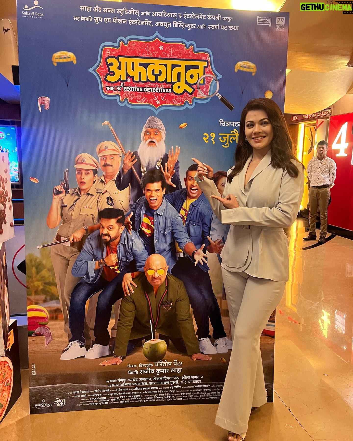 Shweta Gulati - 2.3K Likes - At the trailer launch of my Marathi Film #अफलातून coming on July 21st in the theatres near you.
Styled by @designersneha1 @nagma_the_fashion_hub 🤍
Outfit @houseoftayaofficial