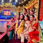 Shweta Gulati Instagram - #aflatoon promotions day 3 went like this. Was honored to be amongst such amazing talent. From the judges to the contestants. Saw some amazing Lavani performances that left me mesmerized. Thank you @colorsmarathi @dholkichya_talavar for this amazing experience.
