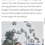 Siena Agudong Instagram – @grazia 
@slash.agency 

Really proud of this interview. Thank you so much for your kind words, I had a really nice time talking to you over zoom @jroth104 :) 

the link is in my bio 🤍