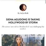 Siena Agudong Instagram - @grazia @slash.agency Really proud of this interview. Thank you so much for your kind words, I had a really nice time talking to you over zoom @jroth104 :) the link is in my bio 🤍