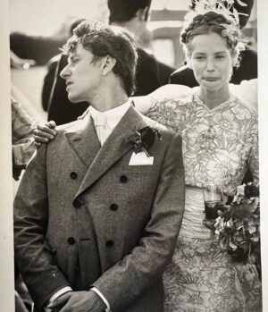 Sienna Guillory Instagram - 20 YEARS OF MERRY MARRYMAKING with my AMORE @cinzano_pirelli 🥂🎊 Thank you to all our friends who have shared the years with us and to my indescribably incredible man for all the sheer joy and for the bravery and stupidity and fun and glory and grit and integrity and most of all the babies. I love it all and could be no happier in any other place than the one you are in ♾