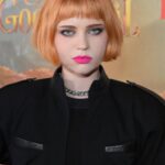Sierra McCormick Instagram - Accidentally repped Evil at @theschoolforgoodandevilmovie premiere, probably just my Scorpio showing 💀