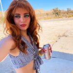 Sierra McCormick Instagram - The Last Stop In Yuma County is out in theaters and VOD!!!! Pls enjoy some of my fave pics from the shoot, mostly just me and @rhabit89 living out my Lana Del Rey Ride music video dream. Last pic was how it felt at the end of the day when the wig had to come off and I had to shift into egg mode.