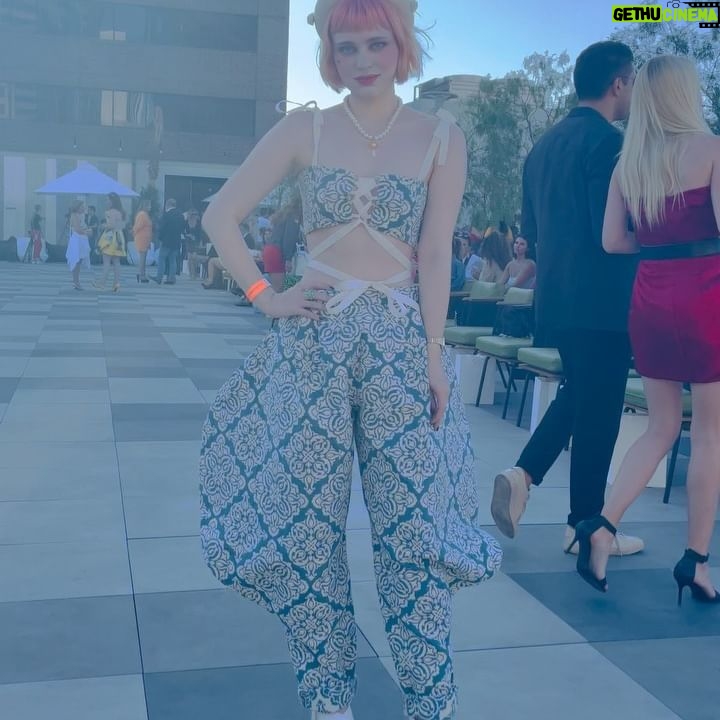 Sierra McCormick - 11K Likes - Had a great time at the @weardorianwho show at #alangoofashionweekend and it was such a treat to wear this incredible look by @dorian.who herself. I’ll be dreaming of these pants forever…💭🌀