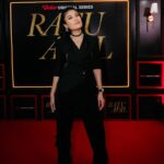 Sigi Wimala Instagram – Dressed to the nines for the premiere of Ratu Adil, accompanied by my two fave girls 📸 @armanfebryan .