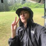 Sigi Wimala Instagram – Back on the green after 3 months hiatus! First game of 2024 feels so damn good, rain and all. ⛳️🌿 #GolfLife #OnParFor2024