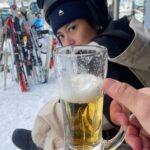 Sigi Wimala Instagram – Hakuba, thank you! 2nd time snowboarding, slightly better than last year. #hakubavalley #hakubahappo #snowboardingnewbie #wintergetaway