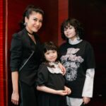 Sigi Wimala Instagram - Dressed to the nines for the premiere of Ratu Adil, accompanied by my two fave girls 📸 @armanfebryan .