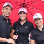 Sigi Wimala Instagram – Swinging in the rain for Indonesia Omega Trophy 2024 🏌🏻‍♀️- got myself one too 🏆