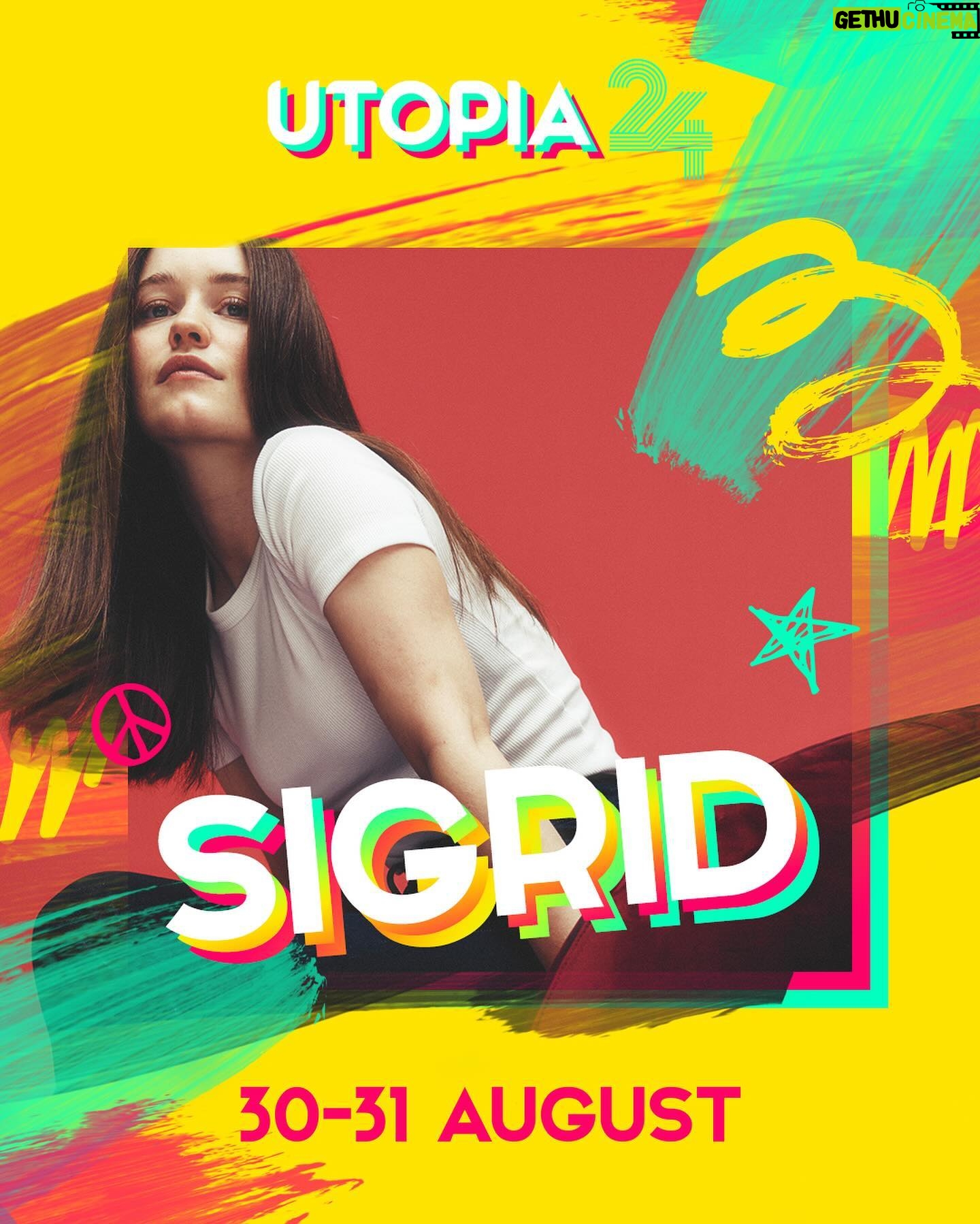 Sigrid Instagram - very excited for these norwegian festivals next year❤️❤️❤️