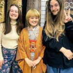 Sigrid Instagram – more Tokyo ! 🇯🇵❤️ ahhhh it was incredible. thanks to @keijiprimrose for having us in your studio, it was epic – so lovely to write with @nakajin and amazing to visit @asuka_koto in your studio and hear you play your music and for us (to try) to play the koto, Jushichi-gen and Jiuta-shamisen. 💕💕💕 obvs thanks @askjells for being both my travel buddy and the writer/producer magician you are 🪄 songs were made, Asahi’s were drunken(??) and i had so much sushi (with @chikara_ksh !) and miso soup and bbq that i haven’t had sushi again until today. yum