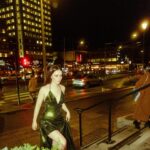 Sigrid Instagram - 🦎 ELLE Gala 🦎 @ellenorge photos @martinbremnes makeup, hair and styling @lindawickmann @alexandrevauthier @therebirthoftheprincess @koloursjewelry @netaporter @defaience @theresehommedal