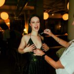 Sigrid Instagram - 🦎 ELLE Gala 🦎 @ellenorge photos @martinbremnes makeup, hair and styling @lindawickmann @alexandrevauthier @therebirthoftheprincess @koloursjewelry @netaporter @defaience @theresehommedal