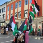 Sigrid Bonde Tusvik Instagram - Opp alle jordens bundne treller og alle andre folk. For en vakker 1. mai #freepalestine🇵🇸 #freeukraine🇺🇦 #lifewomenfreedom
