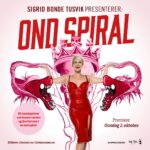 Sigrid Bonde Tusvik Instagram - FOLKENS! Jeg gleder meg helt sinnsykt til å vise dere mitt nye standupshow: OND SPIRAL! Sjekk ut billetter på @ticketmasterno Kom deg til @chatnoirteater i oktober, det er da moroa begynner! Jeg tar en Taylor Swift og produserer og eier alt selv denne gangen. Det er kjempeskummelt og nervepirrende, men jeg føler at med akkurat dette showet er det helt nødvendig. Jeg gleder og gruer meg og håper dere kommer for å le, gråte og heie sammen med meg. Jeg trenger det og håper du trenger det samme. Verden er i en ond spiral, men sammen kan vi snu det! Mitt forsøk er med humor. @ en venn som du tenker må være med og se mitt nye show. Vi ses på @chatnoirteater og utover høsten kommer datoer i resten av Norge! #linkibio Illustratør: @doltinterior design: @dalsgren foto: @stiangregers stylist: @magmaloumarthe