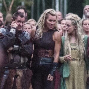 Silje Torp Instagram - “Huh? IMDb? Starmeter? What are those? Some kind of armor or weapons? Can you eat them? Or wear them on a necklace? If not, I'm not much interested. ” 👉🏻(swipe) 

(YAYYYY!!!❤️ I am obviously not the only one who likes Frøya, as "we" are ranked as number 12 on the Starmeter Top 100 this week! And Norsemen is ranked as number 29 on the Moviemeter!🥳)
#norsemen #frøya