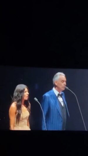 Silvia Colloca Instagram - What a night!!
Here’s a little sneak peak of some behind the scenes as well as what unfolded on stage… truly magical! 
I’m still buzzing and I doubt the feeling will leave my body anytime soon. 
And to top it off, I’m still number 1 of the Core Classical Aria charts! 
Thank you for the love and support.❤️
Thank you Maestro @andreabocelliofficial for your generosity. 

And to @umusicau for making this happen!
So many highlights, including hanging with three supremely talented women @natalie_imbruglia @amy_manford @stacey.alleaume 
Gown by @velani 
Sparkles by @bulgari 
Andrea Bocelli Australian tour 2022
Qudos Bank Arena 27/10/22
#andreabocelli #timetosaygoodbye #contepartiro