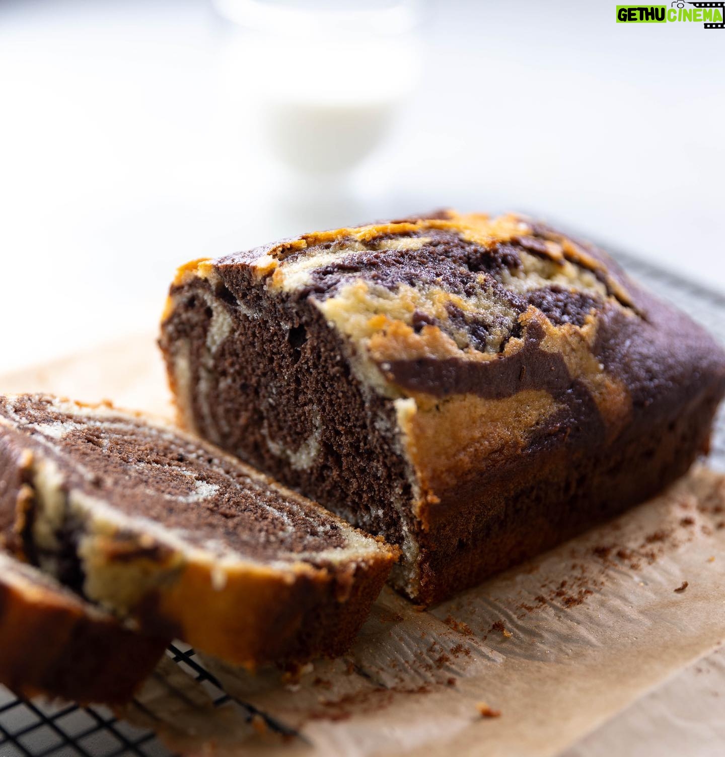 Silvia Colloca - 1.3K Likes - I make this tea cake more than I make tea! It’s so so good. Look at those hypnotic swirls of cocoa and @illyinaustralia
Espresso and Vanilla Swirl Loaf Cake
From my new show @silviasitalianmasterclass
Ingredients
3 eggs
180 gr caster sugar
200 gr self-raising flour
65 gr almond meal
60 ml (1/4 cup) extra virgin olive oil
1/2 cup (125ml) Buttermilk
1 teaspoon of vanilla extract
3 tablespoons of dark cocoa
50 ml of espresso (replace with same amount of warm milk or water if coffee is not your vibe)
Method
Preheat the oven to 180C. Grease a loaf tin.
Whisk eggs and sugar until pale and creamy.
Add the oil, buttermilk and the vanilla.
Gently fold in the flour, well sifted. Mix until the batter is combined, then add almond meal and mix to combine.
Pour 1/2 of the mix into one bowl and the other half into another bowl along with the cocoa powder and espresso. Evenly dollop batter into the baking tin alternating between both mixtures to create a swirl pattern. Add 3 tablespoons of dark cocoa and the espresso to the remaining cake batter and mix until smooth.
Dollop the cocoa mix on top of the vanilla mix and , using a fork or a chopstick, to swirl the two batters together. Bake for 35-40 minutes, or until a skewer comes out clean. Allow to cool before serving.
@channel10au @10playau