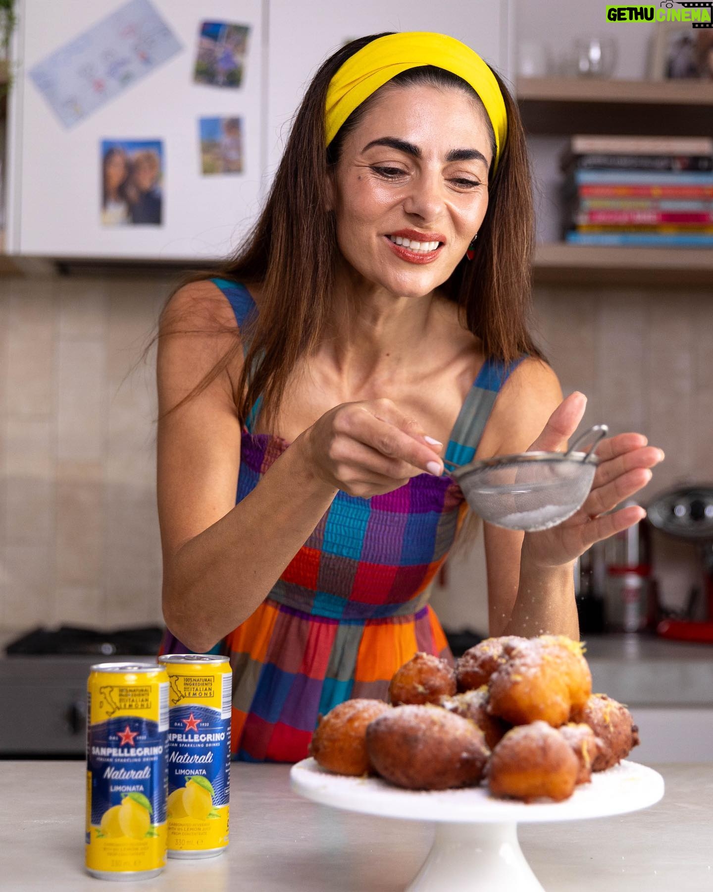 Silvia Colloca - 1.9K Likes - These 5 minutes donuts are so easy to make it’s criminal! Their ineffable lightness is a combination of @floridiacheese ricotta and @sanpellegrino_aus limonata!
Remember you can catch my new show @silviasitalianmasterclass on @channel10au on Saturday at 12.30 or anytime on @10playau
🇮🇹❤️
Ricotta and Lemonade Zeppole
Ingredients
2 eggs, lightly beaten
2 tbsp. caster sugar
1-1/4 cup of ricotta, well drained
120g of sifted self raising flour
Finely grated zest of 1 lemon
75 ml of sparkling limonata
vegetable oil for deep frying
Icing sugar for dusting on top
Method
Combine ricotta, eggs, sugar, zest in a medium bowl.
Add the flour and limonata and mix gently. This batter is very
forgiving and a few lumps are an addition to the texture.
Pour oil into a shallow saucepan, and heat over medium-high heat.
Drop tablespoon of batter into the hot oil and fry, in batches, for 2-3 minutes or until golden.
Drain on paper towels and serve hot, dusted with icing sugar.