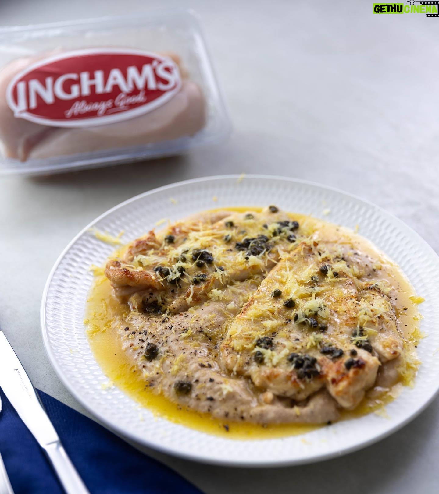 Silvia Colloca - 859 Likes - Did you enjoy today’s episode of @silviasitalianmasterclass ?
Here is the recipe for the chicken scaloppine with capers with cannellini bean mash!
Something I make for my family often and with little effort.
Special thanks to @inghamsaustralia for providing the most succulent chicken and to @basile_imports , who are the distributors for Capriccio beans.
This meal is now ready for ordering frozen from @providoor
Have a fabulous weekend!
Silvia
● 2 Chicken breasts pounded to 1⁄2 cm and then halved
●1⁄4 cup (60ml) extra-virgin olive oil
● 2 tablespoons of unsalted butter
gf flour
● salt and pepper for seasoning
● zest and juice of 2 lemons
● 3 tablespoons baby capers in vinegar, drained, rinsed
Cannellini mash
● 2 tablespoons extra-virgin olive oil
●2 shallots , thinly sliced
● 1 garlic clove, finely chopped
● 2x 400 gr cans cannellini beans, drained and rinsed
1. To make the cannellini mash, heat the olive oil in a saucepan over medium heat, add the shallot and garlic and cook for 1 minute or until fragrant. Add the cannellini beans and cook for 3–4 minutes, adding 1–2 tablespoons of water, if needed. Season to taste. Blitz the mixture in a food processor until smooth, add a little water if it is too stiff. Season with salt and pepper.
2. Dredge the chicken in flour and shake off the excess. Heat up the oil and 1 tablespoon of butter over medium heat, add the chicken, season with salt, pepper, add capers and sear on both sides for 2-3 minutes or until golden. Pour in the lemon juice and the remaining butter and cook over medium-low heat for 8-10 minutes or until the sauce is thick. Serve the chicken with the mash and enjoy!