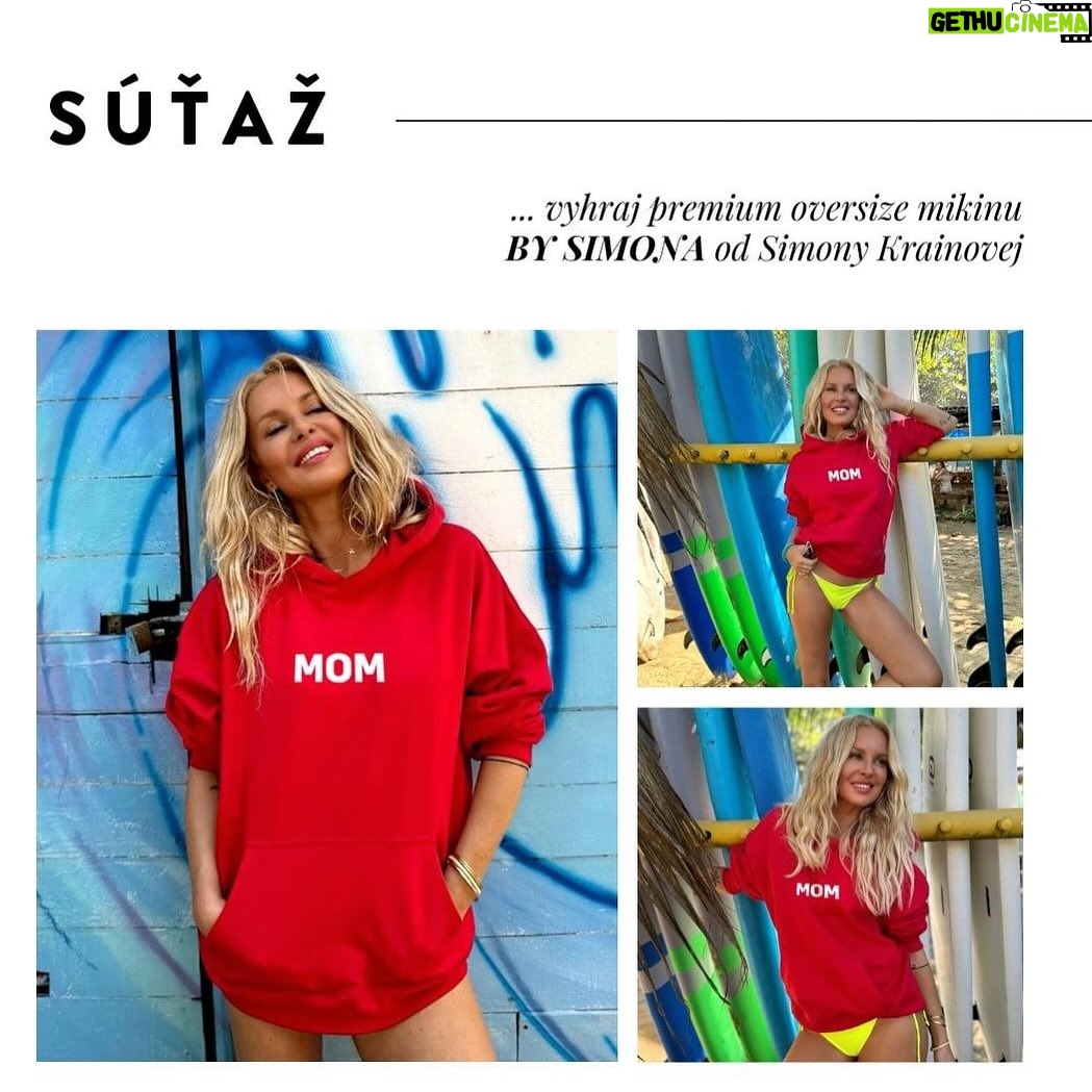 Simona Krainová Instagram - Posted @withregram • @feminity.sk SÚŤAŽ ku Dňu matiek 🌹 K dnešnému výnimočnému dňu venovanému výnimočným ženám sme si prichystali skvelú súťaž. Zapoj sa a vyhraj červenú oversize mikinu s nápisom “MOM” BY SIMONA, vyrobenú zo 100% bavlny. Poteš ňou seba, alebo najobľúbenejšiu ženu v tvojom živote - tvoju maminku. ❤️ Na zapojenie sa do súťaže stačí, ak splníš len dve jednoduché podmienky: ▪️ Sleduj náš profil @feminity.sk a @bysimonacz ▪️ Spomeň dve kamošky, ktoré by sa tiež mali zapojiť do súťaže V piatok 17. mája vyžrebujeme 3 výhercov. Veľa šťastia! 🍀 #feminitysk #feminitysutaz #sutaz Všeobecné pravidlá súťaže máme uvedené v linku v BIO.