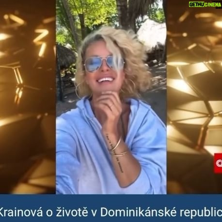 Simona Krainová Instagram - 🙆♀️💋 @cnnprima 🎥📸