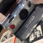 Simona Tabasco Instagram - Finally I found my new fully restored sx-70 camera! Thanks to Kyle and @brooklynfilmcamera team for this jewel 🥇 Always aiming something #polaroid #color #passion