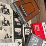 Simona Tabasco Instagram - Finally I found my new fully restored sx-70 camera! Thanks to Kyle and @brooklynfilmcamera team for this jewel 🥇 Always aiming something #polaroid #color #passion