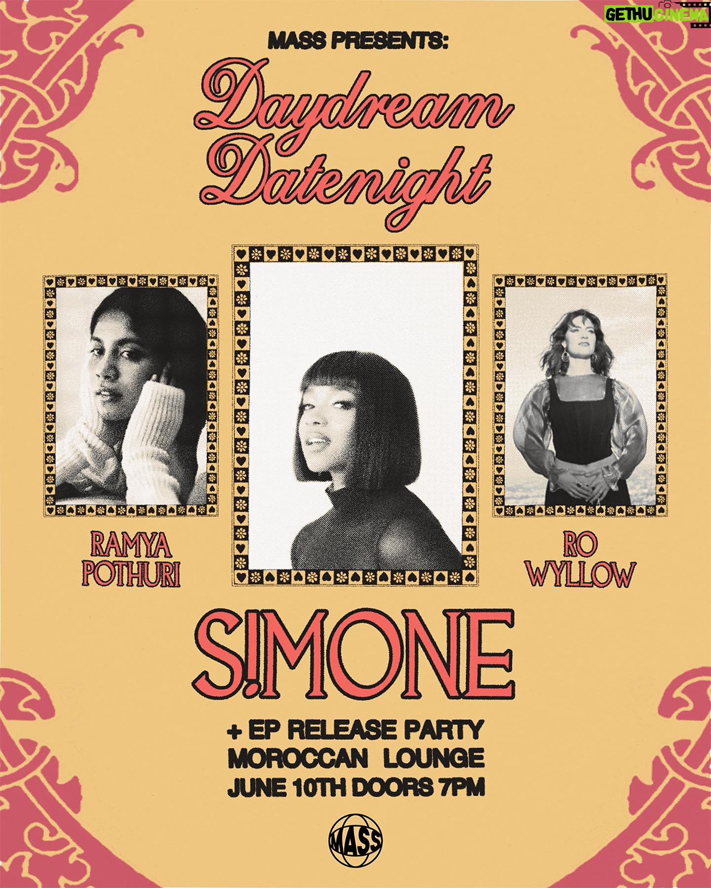 Simone Joy Jones Instagram - This one’s for the lovers…. Moroccan Lounge next month! Bring your crush, your best friends, your people, whoever. It’s all above the love ❤️🔥 tix in bio!