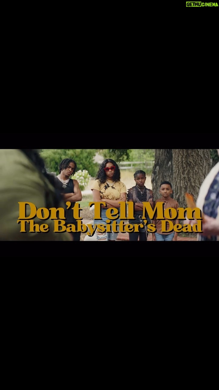 Simone Joy Jones Instagram - This one is special. See you in theaters. #DontTellMomTheBabySittersDead