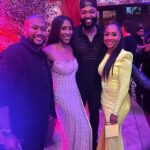Simone Missick Instagram - About last night…so many reunions… Detroit, Bates Academy, Howard University, In the Red and Brown Water, and my All Rise Family…my heart is full celebrating my friends @diarraoni @jon.chaffin @therealbtc and their new show #diarrafromdetroit 💚 download @betplus for free and watch! @kymmyizabeauty MUA @angelacstyles HAIR @tsmgofashionrental jewelry and bag Arm candy 🍭 @dorianmissick