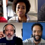 Simone Missick Instagram - PARADISE BLUE IS ON AUDIBLE.COM During #quarantine I got the opportunity to revisit the beautiful words of @domorisseau ‘s play #paradiseblue for @audible It was so amazing to work with @rubensantiagohudson @kristolynlloyd @krandolphsmith @blairunderwood_official and @andreholland for @audibletheater in partnership with @wtfestival 🎭 listen NOW! Link in my bio!