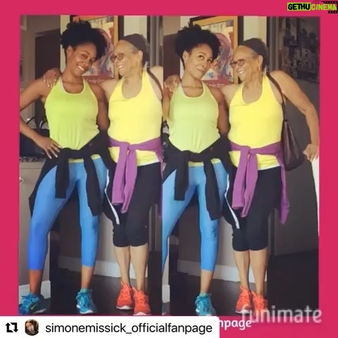 Simone Missick Instagram - Wow. Thank you @simonemissick_officialfanpage for this beautiful #mothersday tribute to my most amazing Mommy ❤️❤️❤️ and happy Mother’s Day to all those Mamas, Grandmamas, aspiring mamas, godmamas, and bonus mamas out there 🌺🌷💐❤️