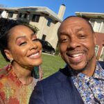 Simone Missick Instagram - 💥@naacpimageawards 2020 💥 Going to the show with my beau @dorianmissick It’s truly an honor to be nominated. #virtualawards #naacpimageawards #sociallydistanced Thanks to @brittanyingrambeauty @lovingyourhair @icurenudity @robynvictoriaf @hsternofficial @ravenfinejewelers and @aimeecarpenter17