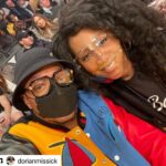 Simone Missick Instagram – Good Game. Pistons vs Lakers. A long way from the cheap seats at #palaceofauburnhills growing up…I’m rooting for #teammissick 🤎 #datenight 
#greatbasketball #thingswillneverbethesame 
🕊🤍

#Repost @dorianmissick with @make_repost
・・・
Date Night. Good win Lakers✊🏾. #SometimesWeLeaveTheHouse #TheMissicks