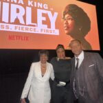 Simone Missick Instagram - Finally got to celebrate the hard work and dedication that all the artists put into the #Shirley movie for @netflix @strongblacklead 🙌🏾so proud of my love @dorianmissick in portraying #rondellums 👊🏾 And getting to bring the #glammamarazzi out to celebrate was such a special treat 🤎Shirley is out today!!! Thank you to my team @angelacstyles @kymmyizabeauty for getting me right. Jewelry by @tsmgofashionrental