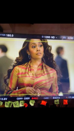 Simone Missick Instagram - Just a girl from the D out here living her dreams. 

#detroit #whatupdoe #thed #eastside #bts #walk #fashion