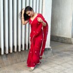Simran Kaur Hundal Instagram - ♥️🌹 Saree by @suta_bombay . . . . . . . . . . . . . . . . . . . . #simranhundal #simrankaurhundal simrankaur #anamika #sarees #saree #sareelove #fashion #sareelovers #onlineshopping #sareesofinstagram #ethnicwear #sareeblouse #sareefashion #indianwear #sareeindia #handloom #indianfashion #sareedraping #traditional #designersarees #sareecollection #india #sareelover #indianwedding #sareestyle #kurtis #kurti #wedding #lehenga #sareeblousedesigns